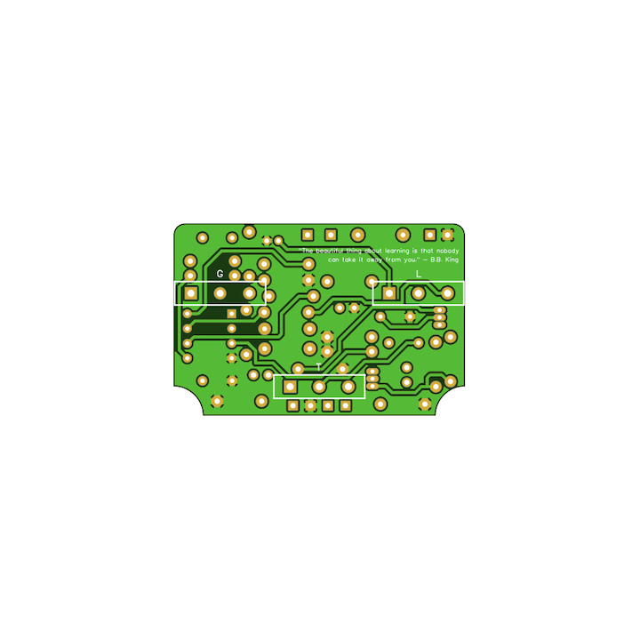 Green Scream PCB