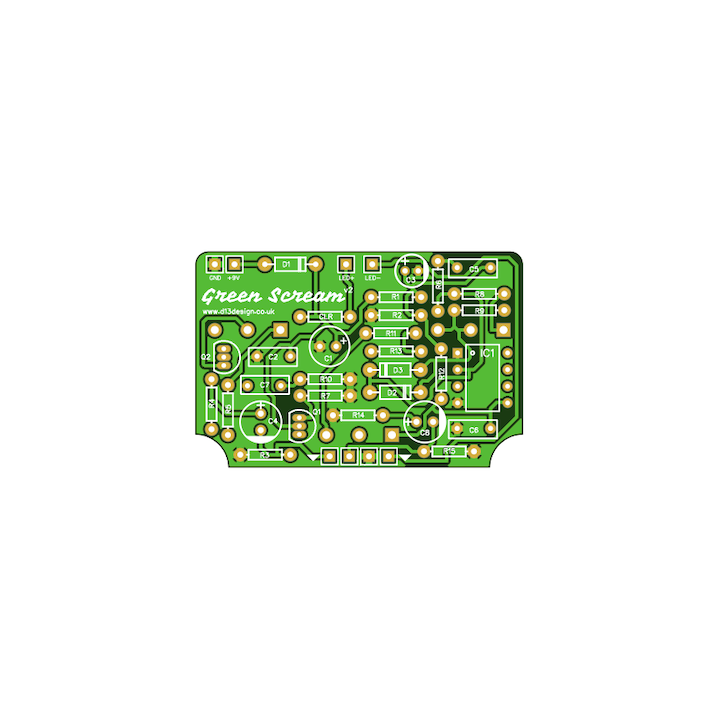 Green Scream PCB