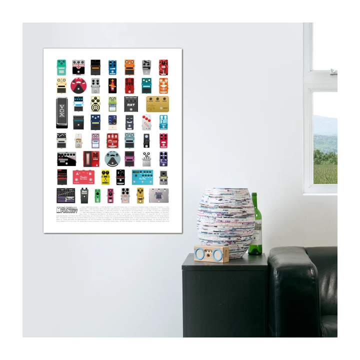 52 Pedal Project Poster