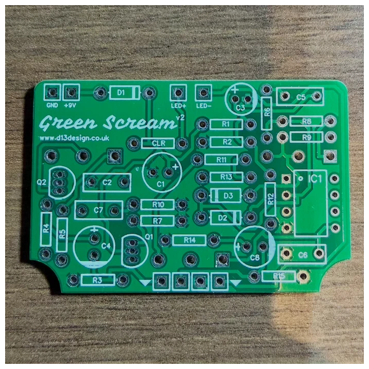 Green Scream PCB