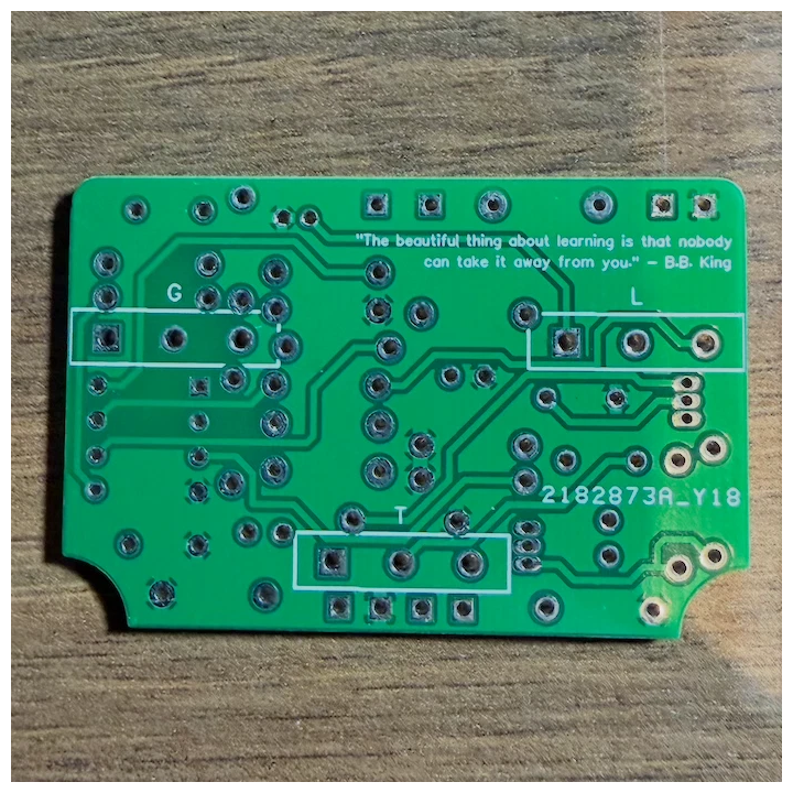 Green Scream PCB
