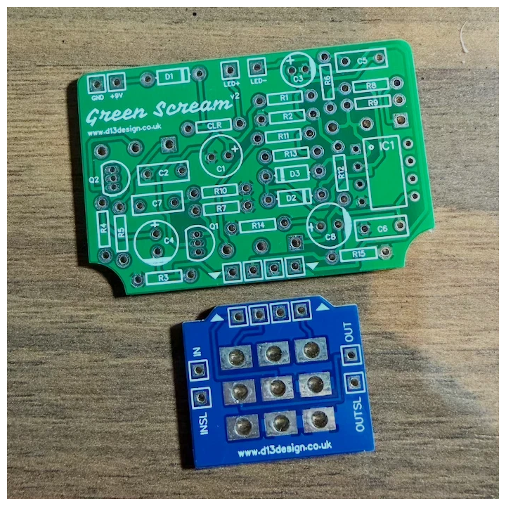 Green Scream PCB